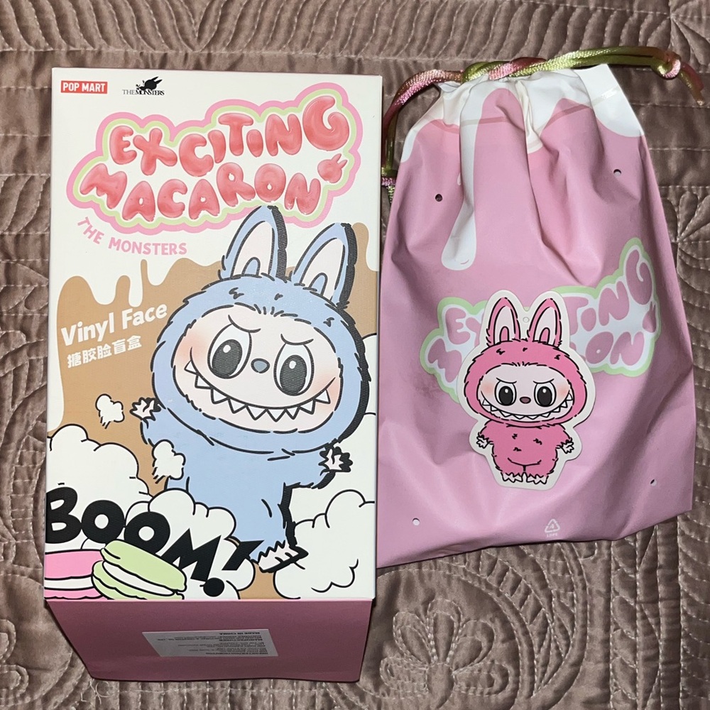 The Monsters Labubu Exciting Macaron - Lychee Berry